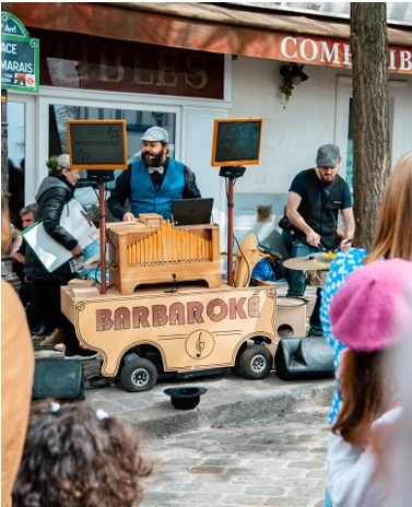 Le Barbaroké – orgue de barbarie